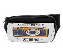 Retro Boho Art Photo Camera Bumbag