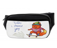 Baby Fox Skateboarding Bumbag