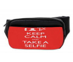 Keep Calm and Take a Selfie Bumbag