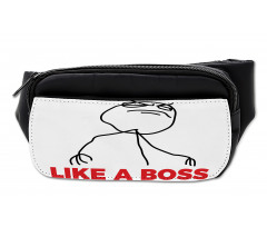 Cool Stickman and Like a Boss Bumbag