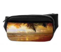 Sunset Caribbean Palms Bumbag