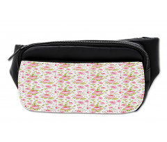 Vintage Peony Pattern Bumbag