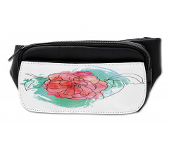 Camellia Grunge Art Bumbag