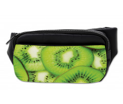 Macro Exotic Fruits Slices Bumbag