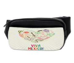 Viva Mexico Folklore Bumbag