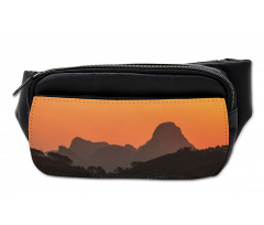 Tangerine Sky Mountainous Bumbag