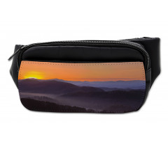 Dawn on Misty Mountains Bumbag