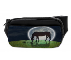 Horse on Hill Full Moon Bumbag