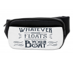 Psychological Joy Typography Bumbag