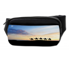 Men on Camels at Sunset Bumbag