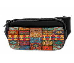 Azulejo Tile Squares Art Bumbag