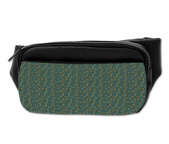 Leafy Branches Pattern Bumbag