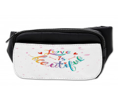 Love is Rainbow Art Bumbag