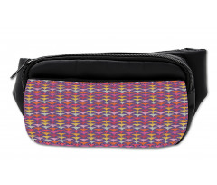 Quirky Colorful Motifs Bumbag