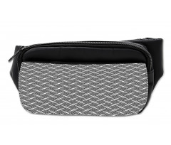 Concentric Squares Pattern Bumbag