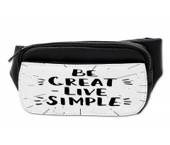 Creative Be Live Simple Bumbag