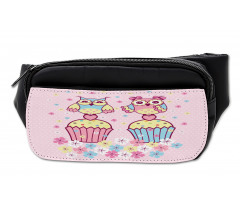 Couples Cupcakes Romantic Bumbag