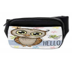 Cartoon Butterfly Hello Bumbag