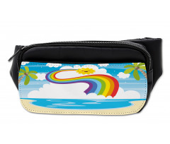 Cartoon Sun Holiday Bumbag