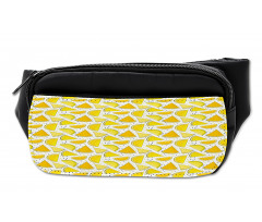 Yellow Color Palette Slices Bumbag