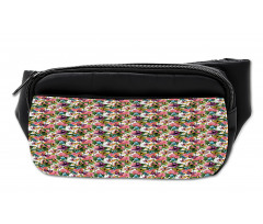 Tender Flowers Pattern Bumbag