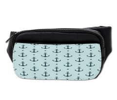 Zigzag Chevron Anchors Bumbag