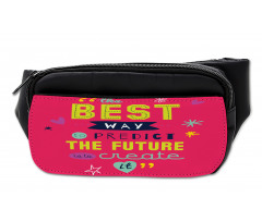 Motivational Typography Bumbag