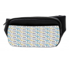 Childish Car Pattern Bumbag