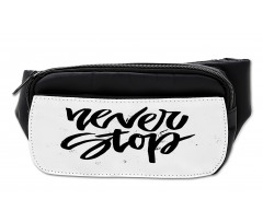 Never Stop Lettering Bumbag