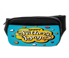 Colorful Comic Wording Bumbag