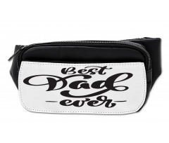 Monochrome Bold Design Bumbag