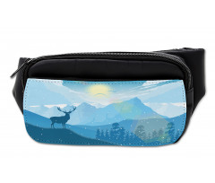 Mountain Fauna Sunrise Bumbag