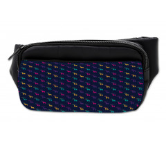 Colorful Abstract Elk Bumbag