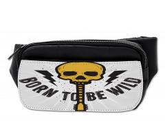 Born to Be Wild Words Bumbag