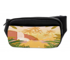 Soft Tropical Paradise Bumbag