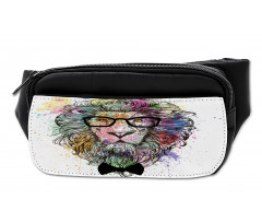 Lion Bow Creative Splashes Bumbag