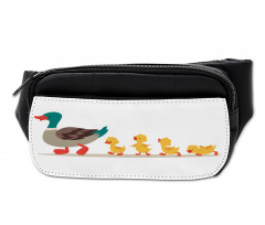 Mother Duck Babies Row Bumbag