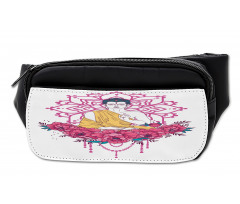 Meditation Floral Mandala Bumbag