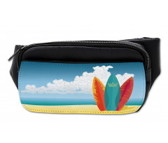 Surfboards on Coast Bumbag