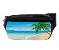 Palm Tree Calm Ocean Bumbag