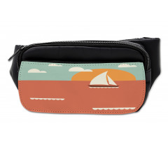 Sailboat Dawning Sun Bumbag