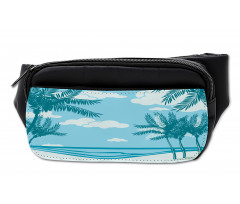 Sand and Palm Trees Bumbag