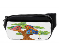 Cartoon Cottages Bumbag