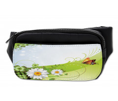 Springtime Butterfly Daisy Bumbag