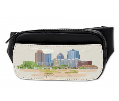 Graphics of City Silhouette Bumbag