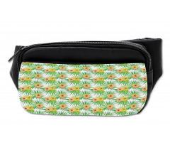 Equatorial Floral Leaves Bumbag