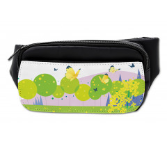 Forest Trees Spring Bumbag