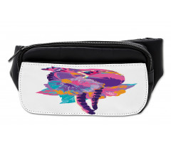 Abstract Madagascar Monkey Bumbag