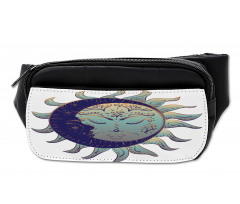 Boho Sun and Crescent Bumbag