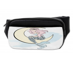 Mermaid Girl on Crescent Bumbag